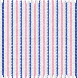 Blue/Pink Striped Dress Shirt