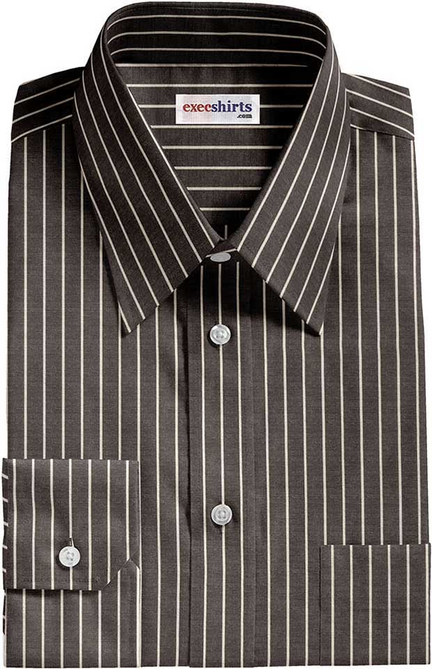 men's pinstripe dress shirt