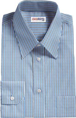 Blue Multi Striped Shirt