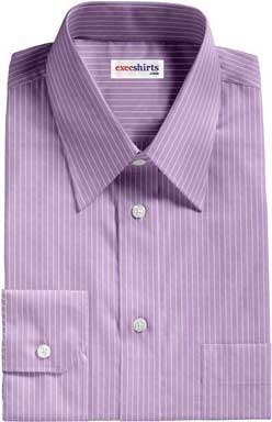 Light Purple With White Pinstripes