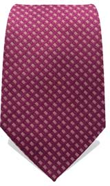 Maroon Pink Checked Neck Tie