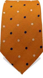 Yellow Dotted Neck Tie