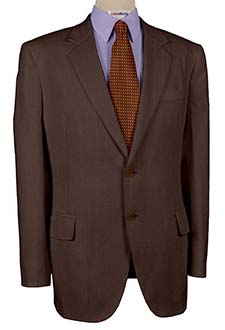 Super 110 Dark Brown/Bronze Men's Suits