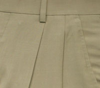 Two Trouser Pleats